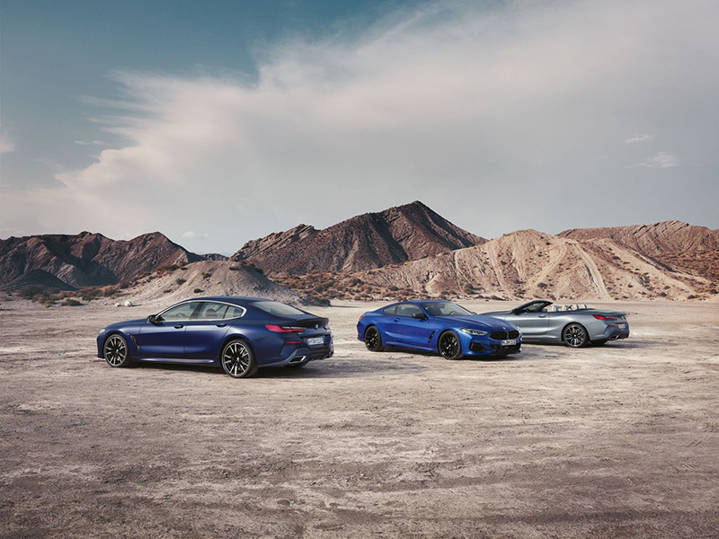 إطلاق طرازات BMW 8 الجديدة كلياً في أبوظبي